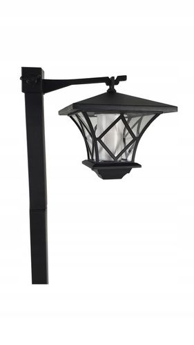 LAMPA LED SOLARNA DO OGRODU OŚWIETLENIE OGRÓD WYSOKA 155CM SOLAR LAMPKA na Arena.pl