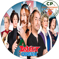 Opłatek waflowy na tort - ASTERIX & OBELIX