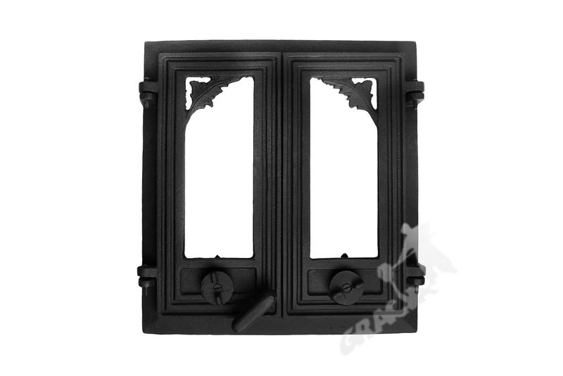 DRZWI D3 - 43X41 CM żeliwne do pieca piecowe kaflowe zdjęcie 1