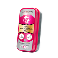 EMU Gąbka nabłyszczająca do butów MAX (shine sponge) - BEZBARWNA 1 szt.