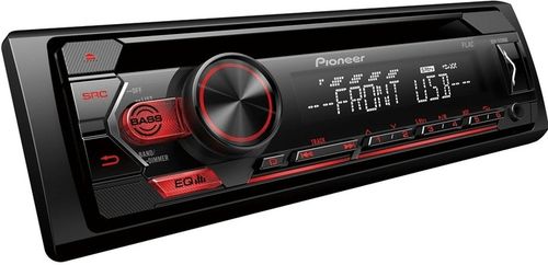 PIONEER DEH-S120UB RADIO CZERWONE CD MP3 USB na Arena.pl