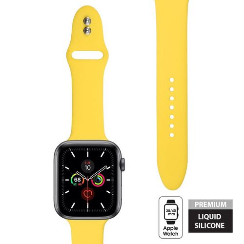 Pasek do Apple Watch 3840 mm (żółty) na Arena.pl