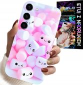 ETUI DO SAMSUNG GALAXY S23 PLUS - WZÓR W SŁODKIE PIANKI, OBUDOWA, PLECKI