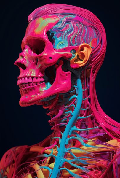 Plakat 61x90,5cm Anatomia Koloru zdjęcie 1