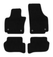 Dywaniki welurowe BASIC czarne Seat Toledo III 2004-2012 minivan