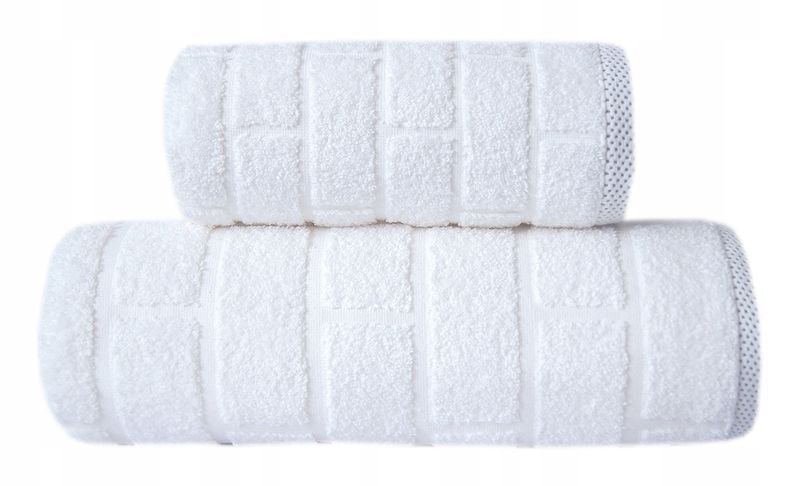 Ręcznik Brick 70X140 Greno Biały zdjęcie 1