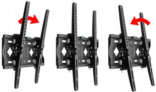 Uchwyt do telewizora 26-65 cali wieszak TV uniwersalny extra mocny do 60kg na Arena.pl