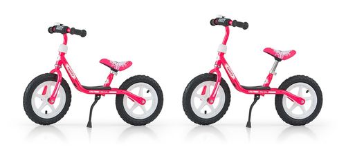 Rowerek Biegowy Dusty 12" Pink-White na Arena.pl