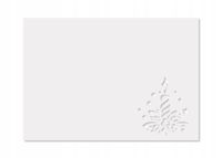 R9 Podkładka serwetka ażur dekoracja święta BOŻE NARODZENIE świeca 30x40 bi