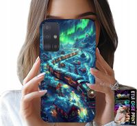 ETUI DO SAMSUNG GALAXY M31S - POCIĄG, EKSPRES ŚWIĄTECZNY WZORY + SZKŁO