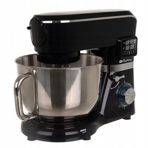 Robot Planetarny Kuchenny z Podgrzewaną Misą 6,2l Wielofunkcyjny Blender na Arena.pl