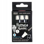 KREDKI PASTELE KREDOWE TOMA BIAŁE 3SZT TO-589 TOMA