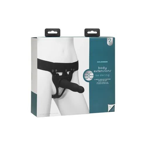 doc johnson body extensions daring - silikonowa uprząż z pilotem, 10 trybow na Arena.pl