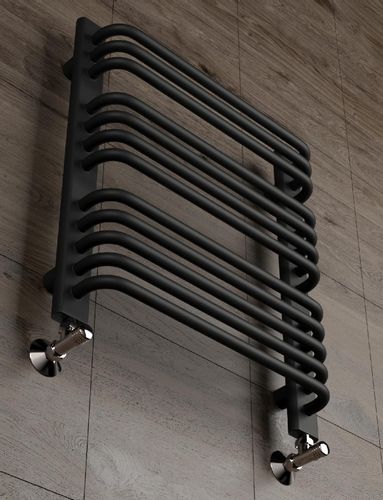 Grzejnik drabinkowy ALFA 480/400 czarny mat na Arena.pl