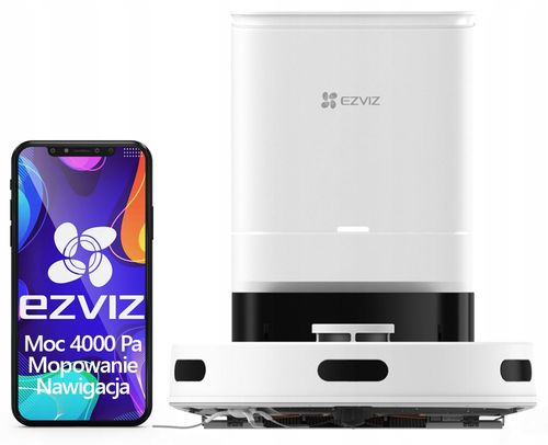 Robot sprzątający Ezviz RE4 PLUS biały na Arena.pl