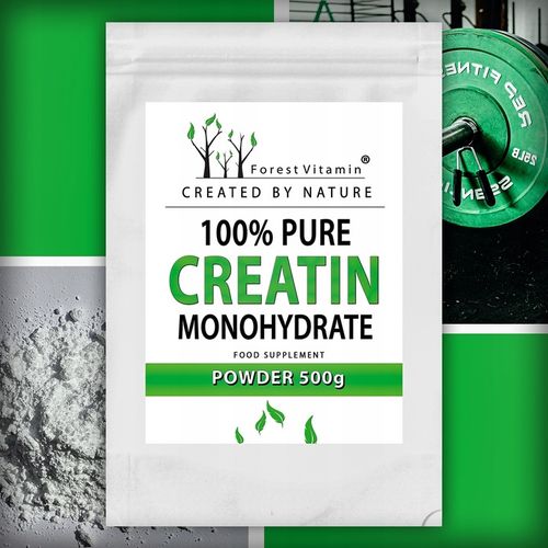 PURE CREATINE 500g KREATYNA MONOHYDRAT SIŁA MASA na Arena.pl