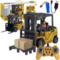 DLA DZIECI  WÓZEK WIDŁOWY Z DŹWIGIEM STEROWANY