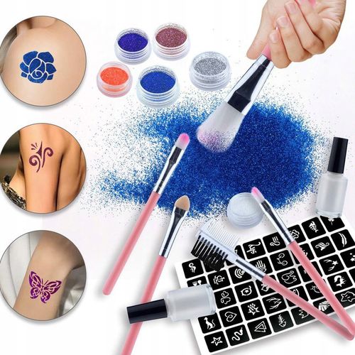 ZESTAW TATUAZY ”D” NR:8588 na Arena.pl