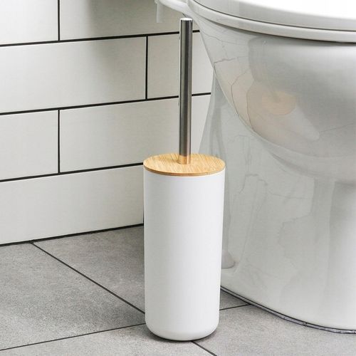 Zestaw ŁAZIENKOWY kubek szczotka WC kosz na śmieci dozownik mydła podstawka na Arena.pl