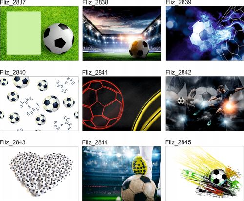 FOTOTAPETY piłkarskie sportowe PIŁKA NOŻNA 200x130 na Arena.pl