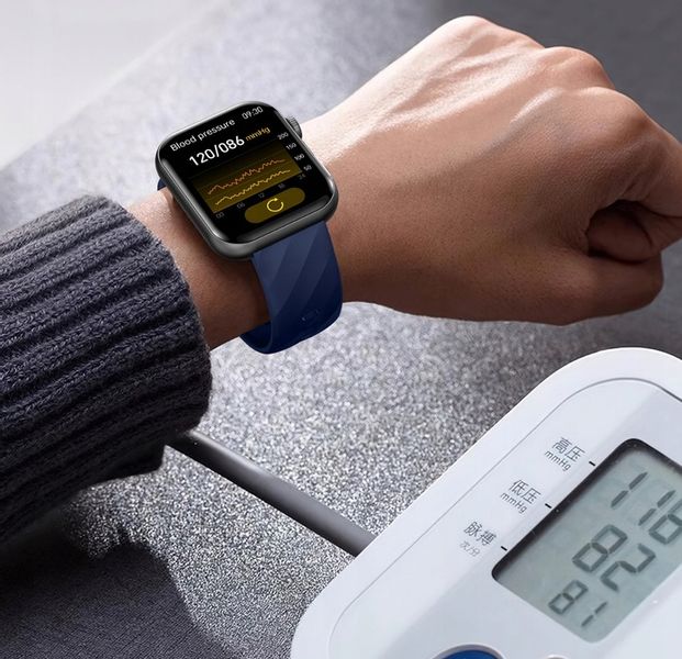 ZEGAREK SMARTWATCH POMIAR CUKRU EKG POLSKIE MENU CIŚNIENIOMIERZ PULS TLEN zdjęcie 14