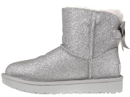 Buty UGG Mini Bailey Bow Sparkle 1100053-SLVR - 40 na Arena.pl