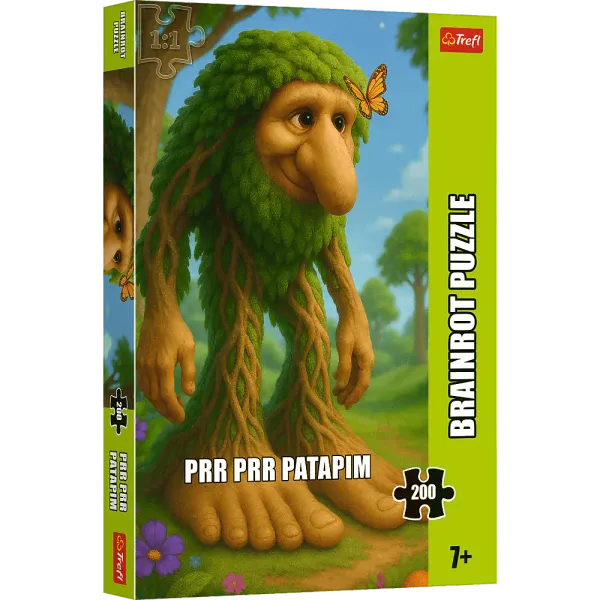 Puzzle 200 elementów. BrainRots. Prr Prr Patapim zdjęcie 1