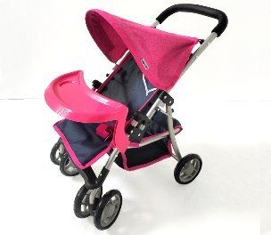 MILLY MALLY 4752 Wózek dla lalek Kate Prestige Navy na Arena.pl