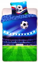 POŚCIEL 160x200 DLA KIBICA PIŁKARZ PIŁKA nożna dla dziecka piłkarska