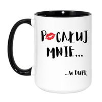 Duży Biało-Czarny 450 ml