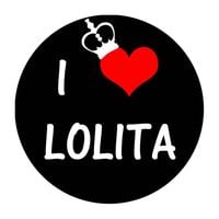Przypinka I ♥ LOLITA