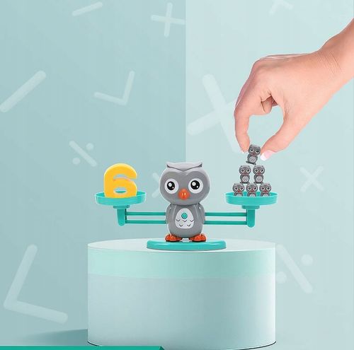 Gra Edukacyjna Waga Szalkowa Sowa Nauka Liczenia na Arena.pl