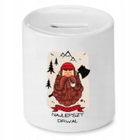 Dla Drwala Prezent Skarbonka Najlepszy Drwal Z Nadrukiem Ze Zdjęciem