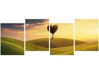 45CM 120 OBRAZ 4 ELEM BAJKOWA KRAINA ŚCIENNY