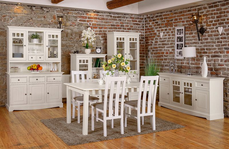 STÓŁ BIAŁY SOSNOWY BELLUNO ELEGANTE PL022B zdjęcie 11