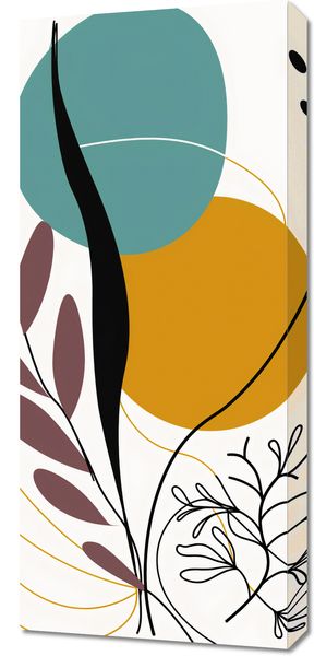 Obraz 40x90cm Akwarelowe Przebudzenie zdjęcie 1