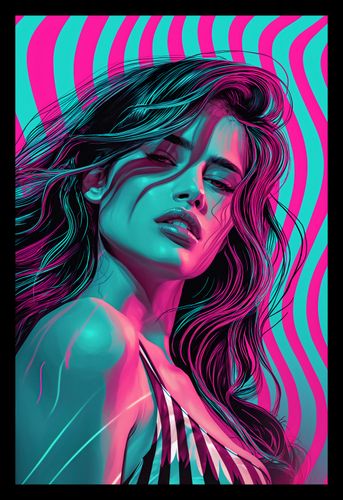 Plakat 20x30cm Neonowy Wzrok na Arena.pl