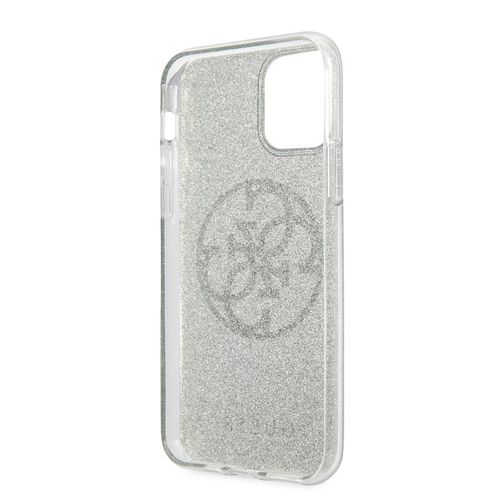 Guess Circle Glitter 4G - Etui iPhone 11 (khaki) na Arena.pl