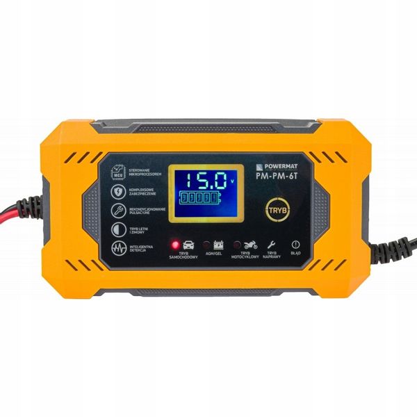 Prostownik mikroprocesorowy 6V 12V 6A zdjęcie 6