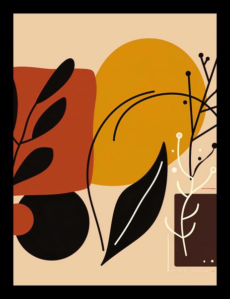 Plakat 30x40cm Ciepłe Kontury zdjęcie 2