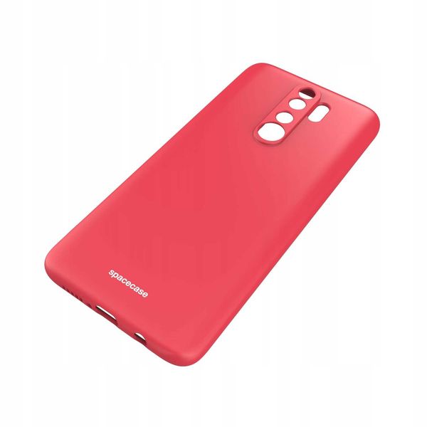 Spacecase Silicone Case Redmi Note 8 Pro Red zdjęcie 6