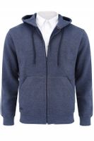 Bluza męska z kapturem granatowa melanż Ludwik Rozmiar - L