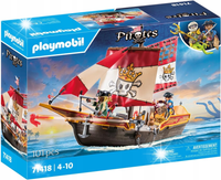 PLAYMOBIL Statek piracki Zestaw Figurki Statek 71418