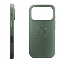 Etui Peak Design Mobile Everyday Fabric Case iPhone 17 Pro – szarozielone