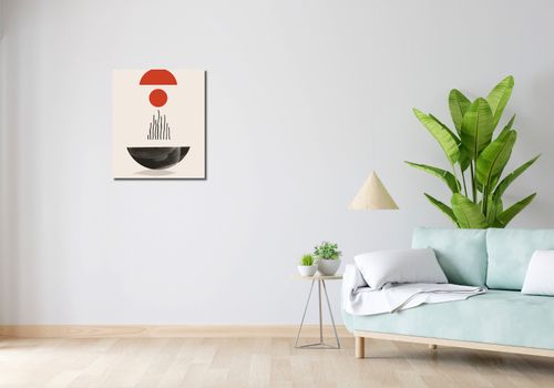 Obraz 50x60cm Półokrągła Forma na Arena.pl