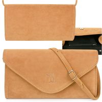 Camelowa Damska Torebka Kopertówka Mała Beltimore W19