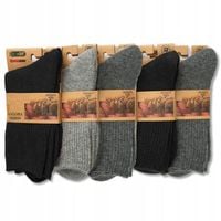 SKARPETKI damskie WEŁNIANE GRUBE CIEPŁE SKARPETY JAKOŚĆ PREMIUM