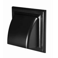 osłona wywiewna kanału okrągłego (fi 125) czarny - a-ko125-30cz