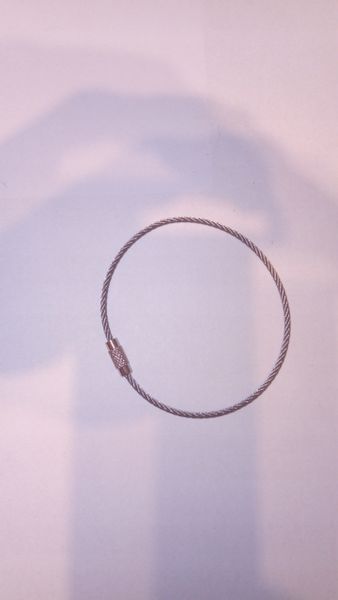 Breloczek pętla kółeczko skręcane długość 20cm HIT Do samochodu do kluczy zdjęcie 4