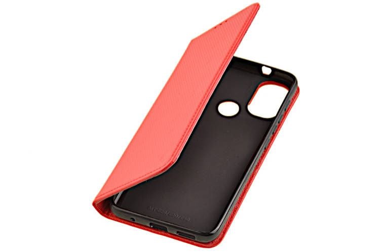 Etui Smart do Motorola Moto E20 / E30 / E40 czerwony zdjęcie 1